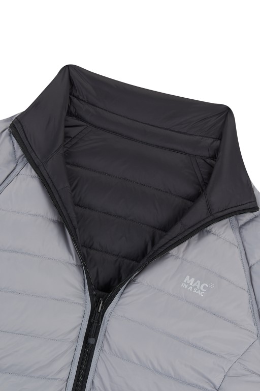 Ladies Polar Reversible Down Jacket (black/grey) - 