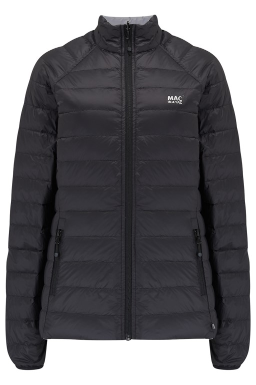 Ladies Polar Reversible Down Jacket (black/grey) - 