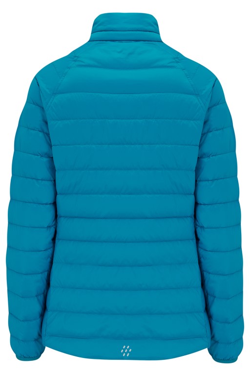 Ladies Polar Reversible Down Jacket (petrol/grey) - 