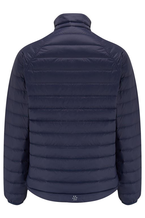 Mens Polar Reversible Down Jacket (saxe blue/navy) - 