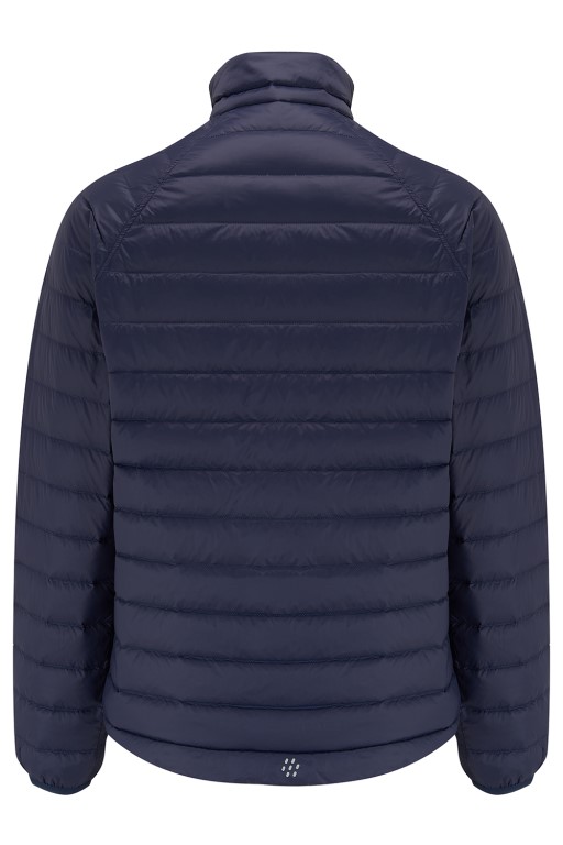 Mens Polar Reversible Down Jacket (saxe blue/navy) - 