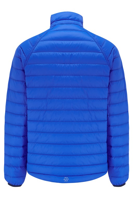 Mens Polar Reversible Down Jacket (saxe blue/navy) - 