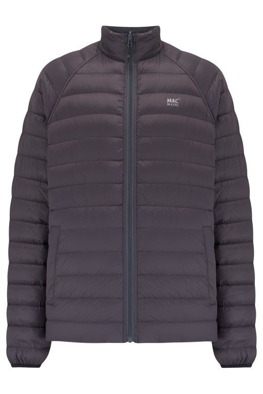 Mens Polar Reversible Down Jacket (black/charcoal) - 