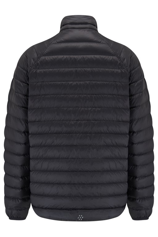 Mens Polar Reversible Down Jacket (black/charcoal) - 