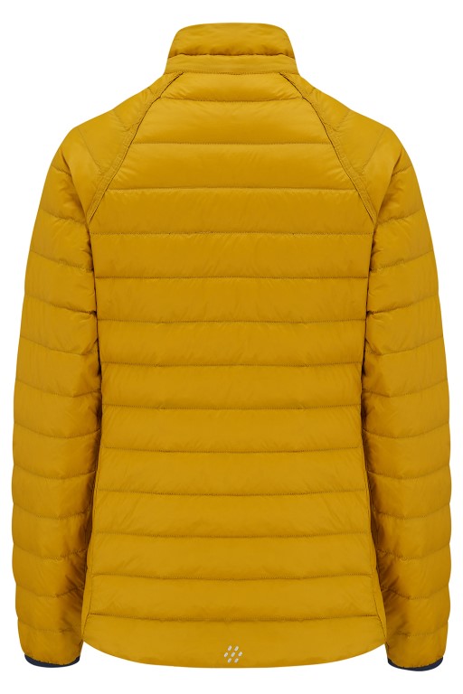 Ladies Polar Reversible Down Jacket (navy/mustard) - 