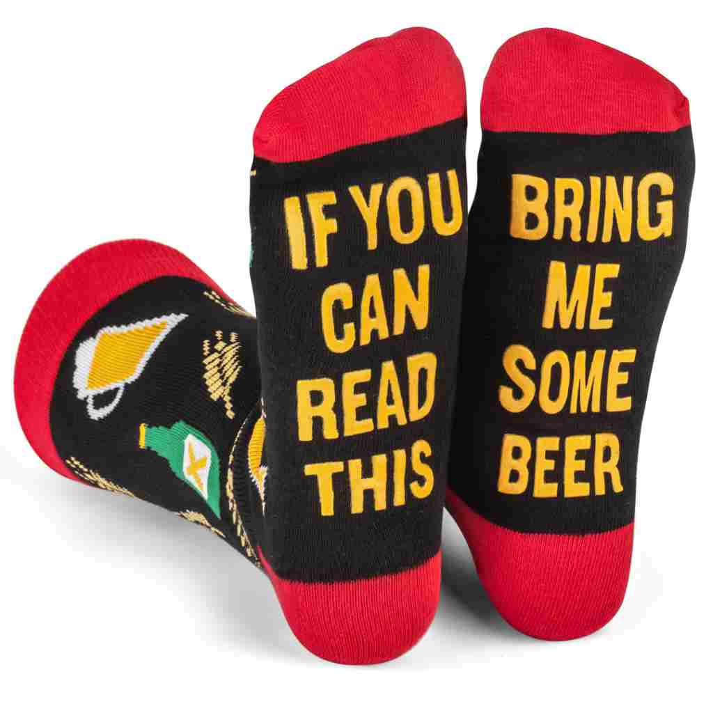 Lavley Bring Me Some Beer Socks - 