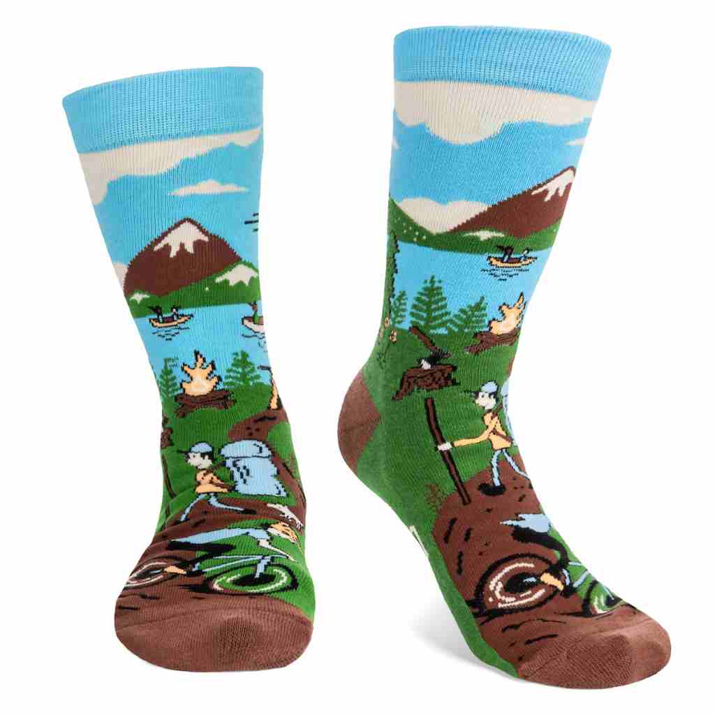 Lavley Happy Camper Socks - 