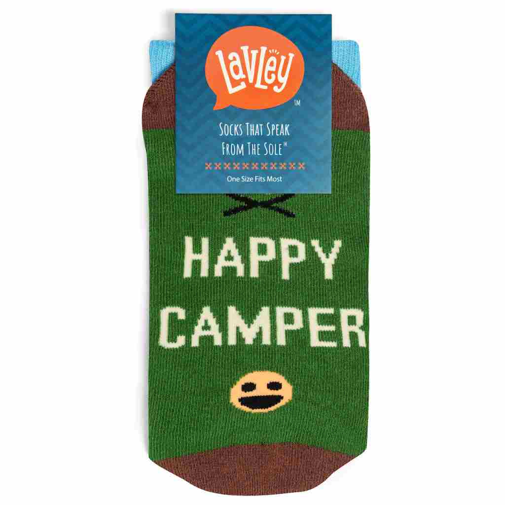 Lavley Happy Camper Socks - 