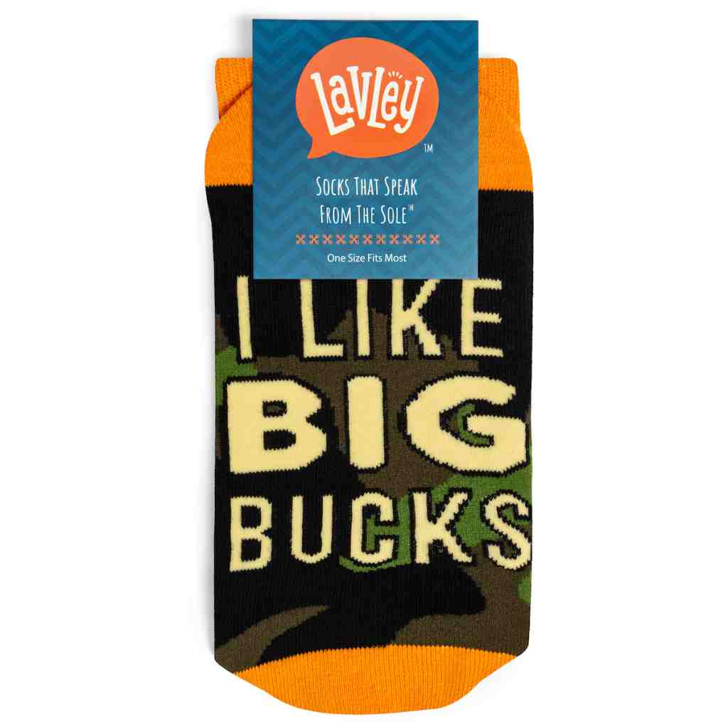 Lavley I Like Big Bucks Socks - 