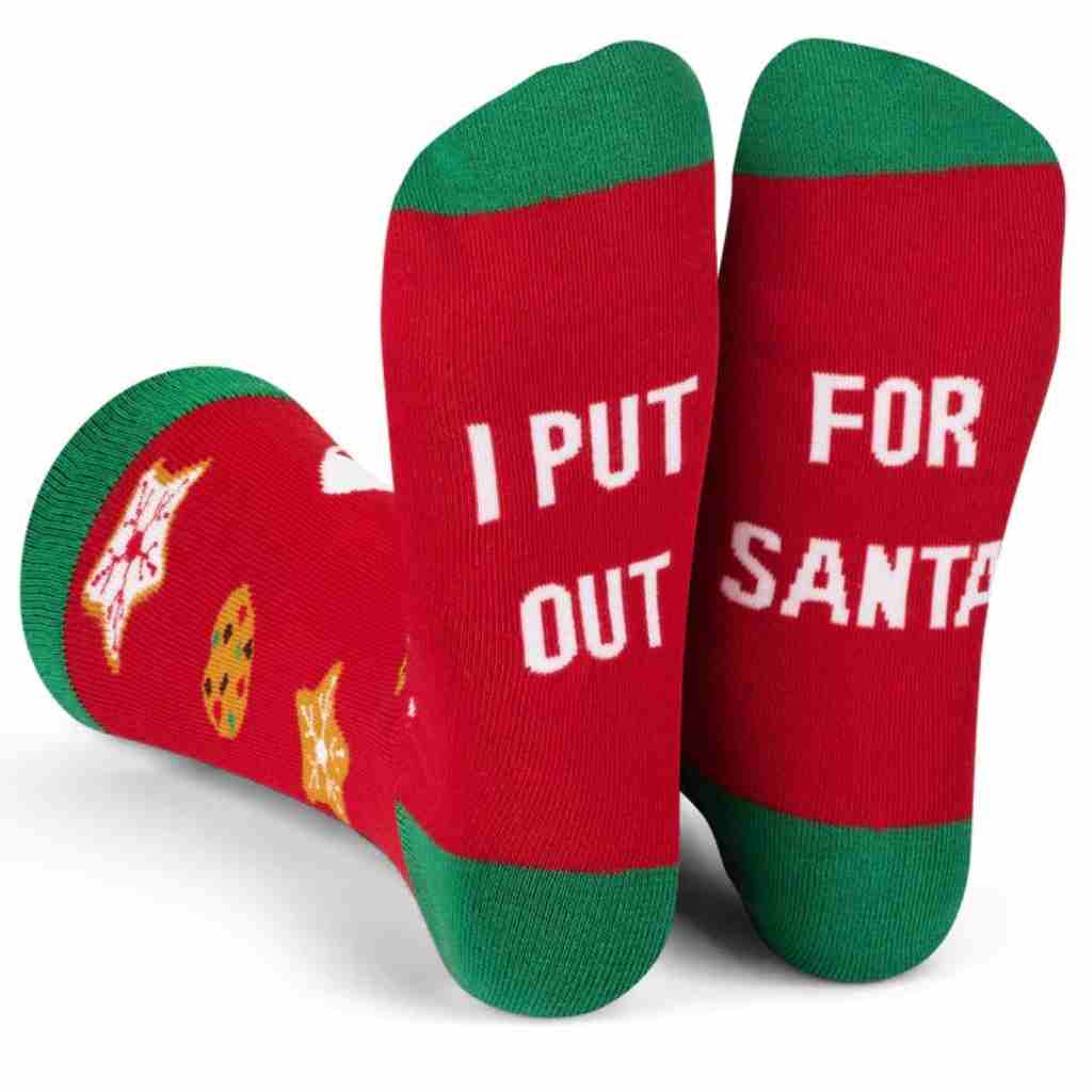Lavley I Put Out For Santa Socks - 