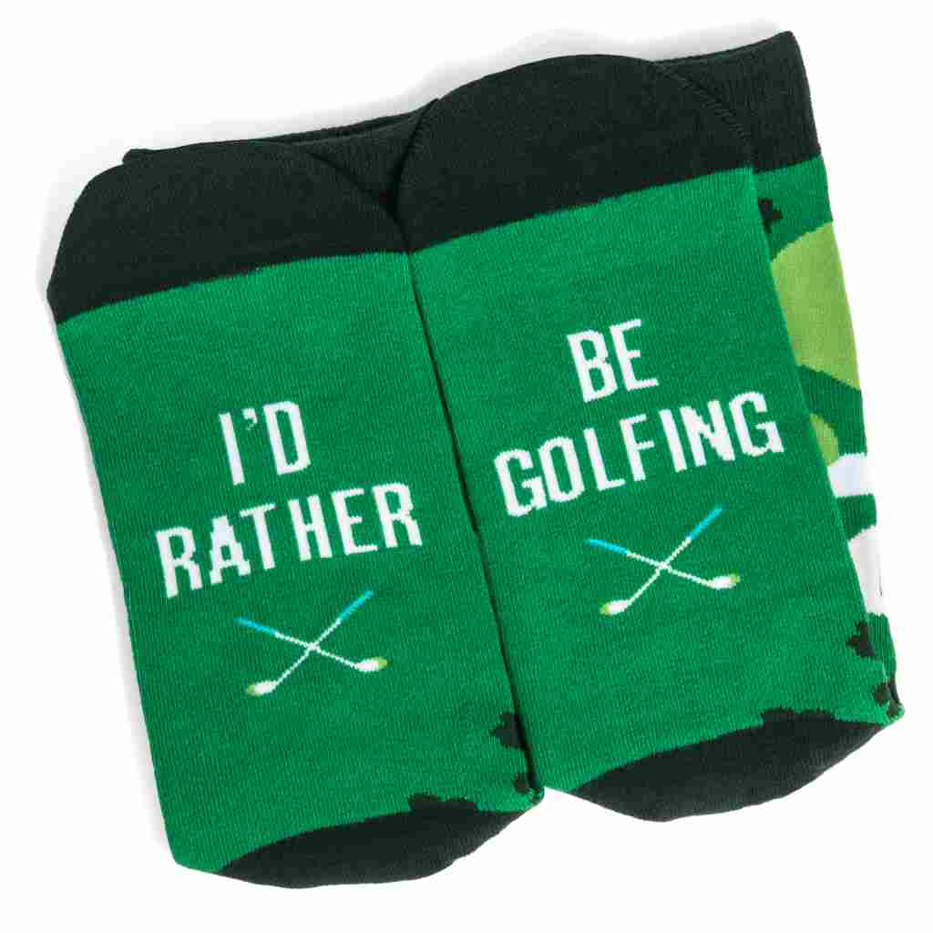 Lavley I'd Rather Be Golfing Socks - 