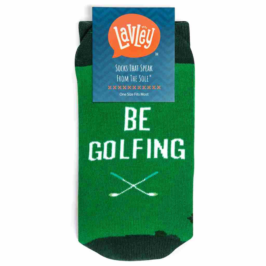 Lavley I'd Rather Be Golfing Socks - 