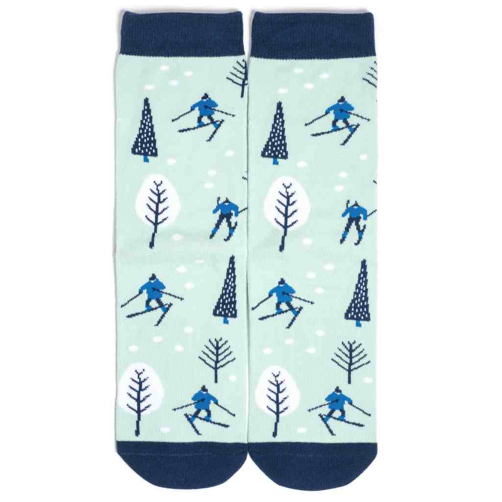 Lavley I'd Rather Be Skiing Socks - 