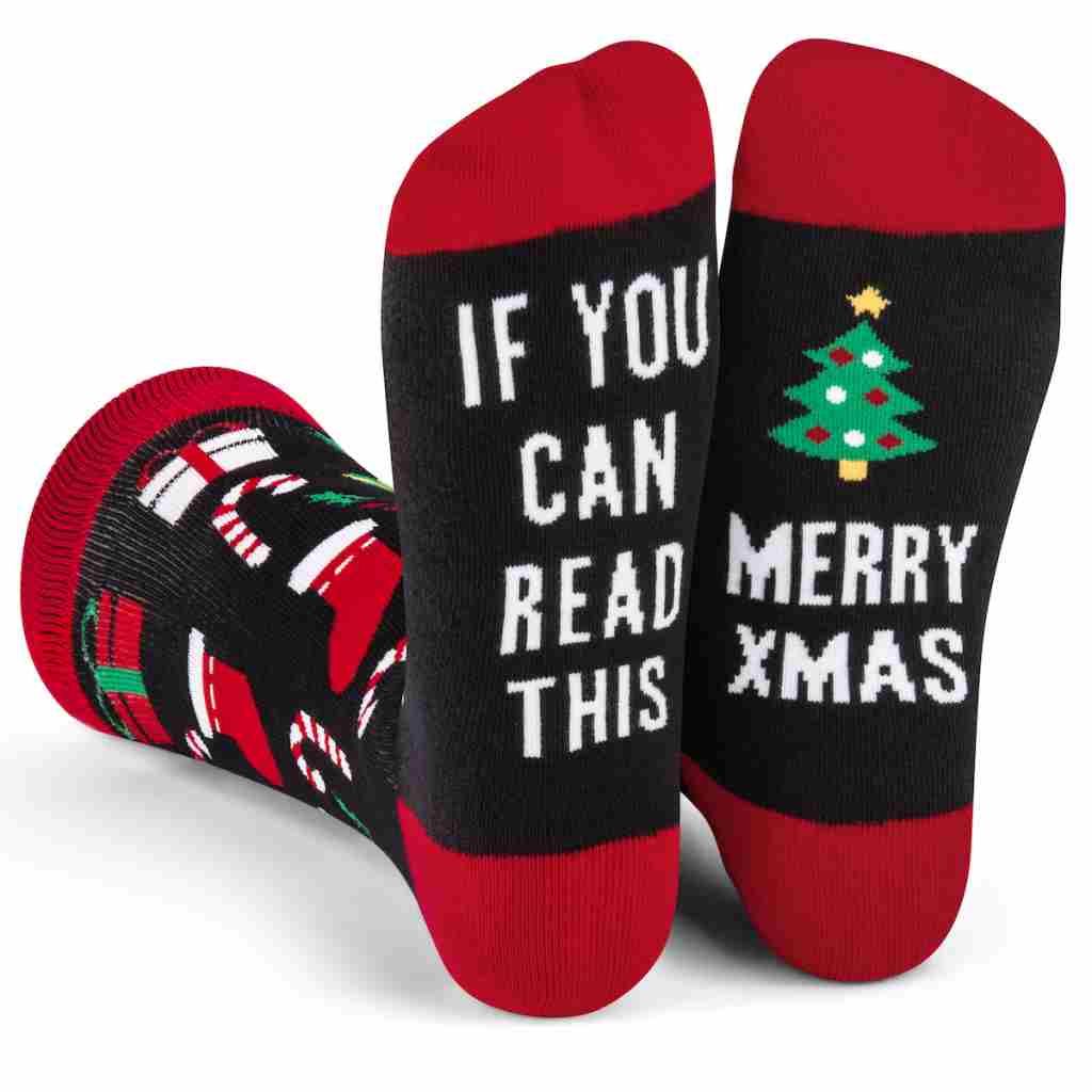 Lavley Merry Christmas Socks - 