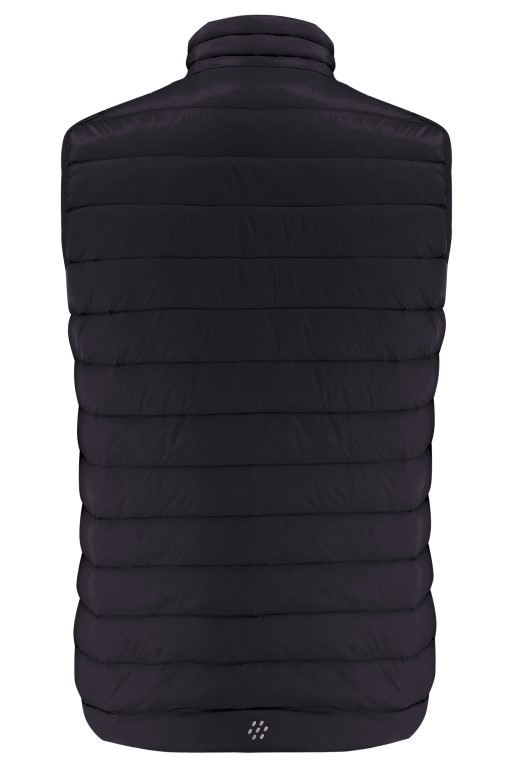 Mens Alpine Packable Down Vest (black) - 