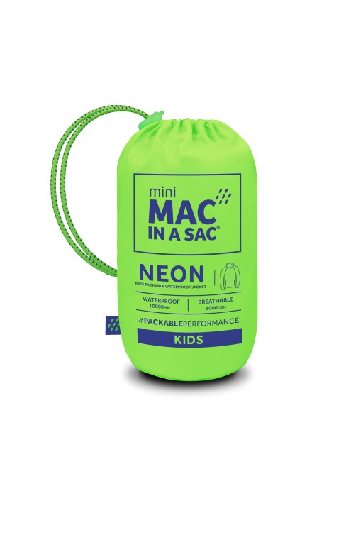 Mini Neon 2 Packable Jacket (neon green) - sac - neon green