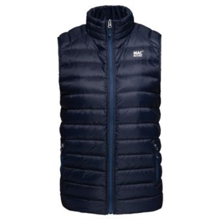 Mens Alpine Packable Down Vest (navy) - 