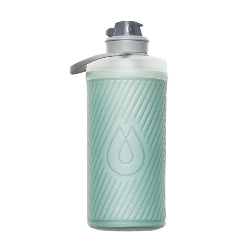 HydraPak Flux Bottle 1L - Flux 1L Front Green