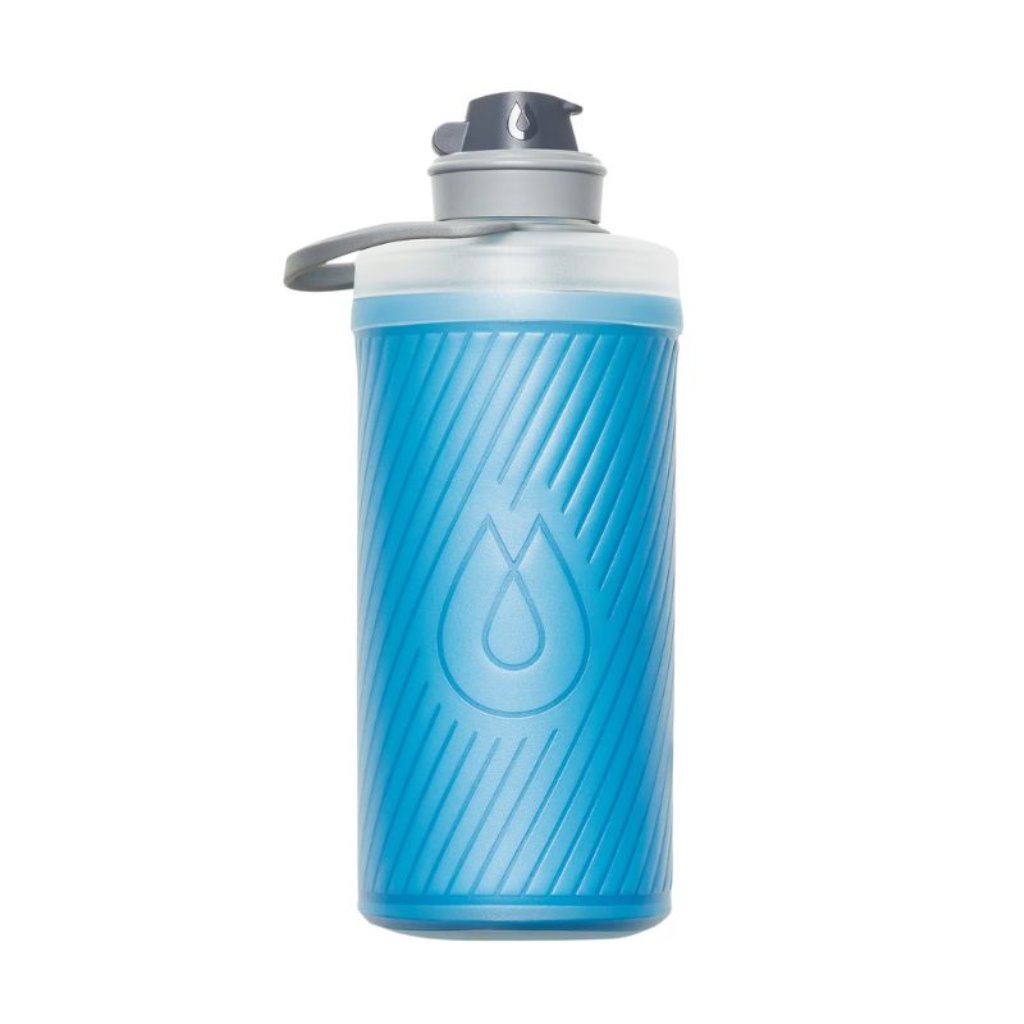 HydraPak Flux Bottle 1L - Flux 1L Front Blue
