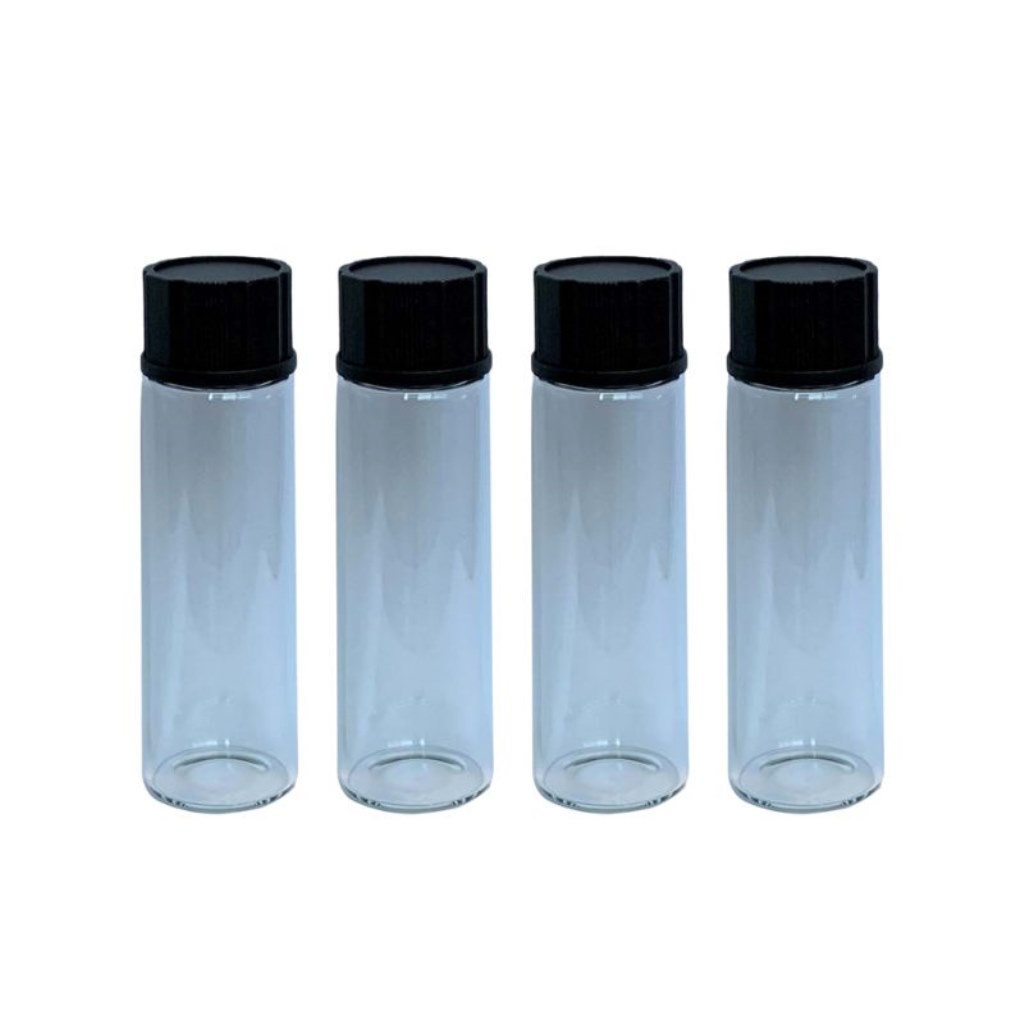 Turbopan Glass Vial 4 pack - Turbopan Glass Vial 4 Pack