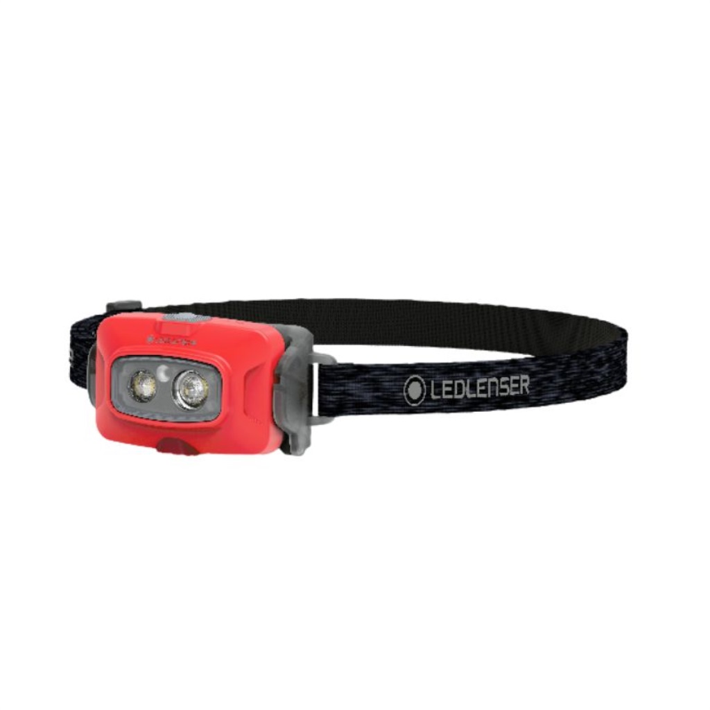 Ledlenser HF4R Core Headlamp - Angle - Red