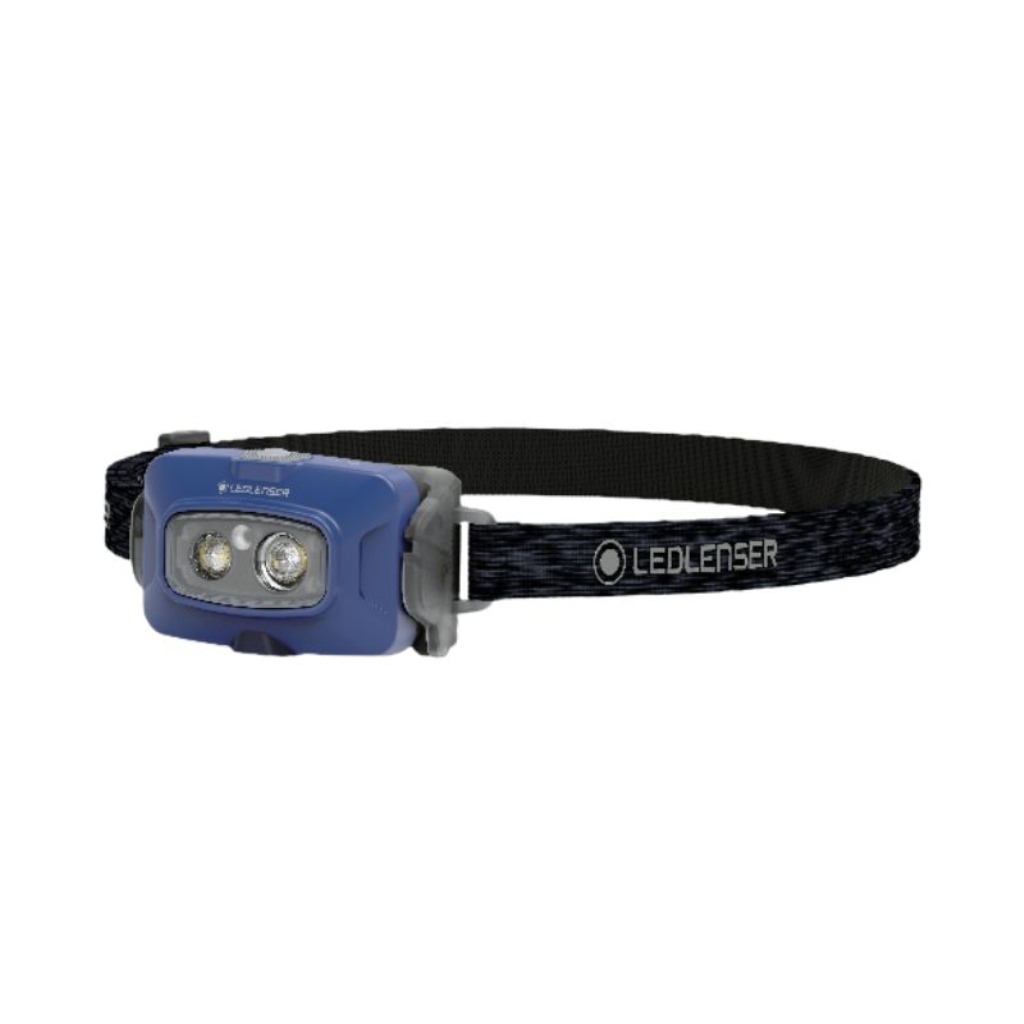 Ledlenser HF4R Core Headlamp - Angle - Blue