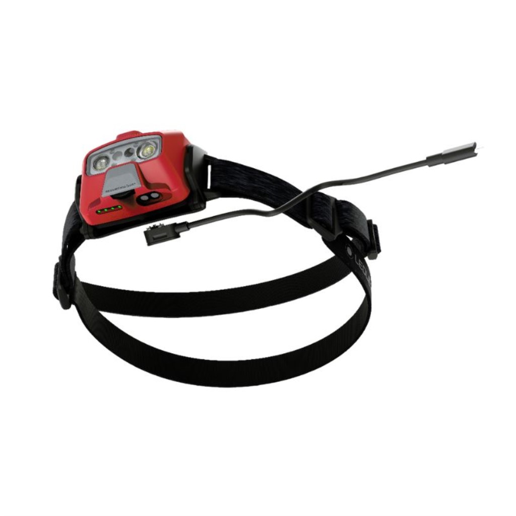 Ledlenser HF6R Core Headlamp - Magnetic Charging Indicator - Red
