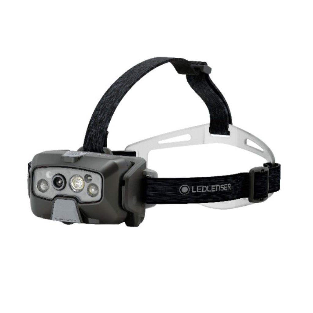 Ledlenser HF8R Core Headlamp - Side Angle - Black