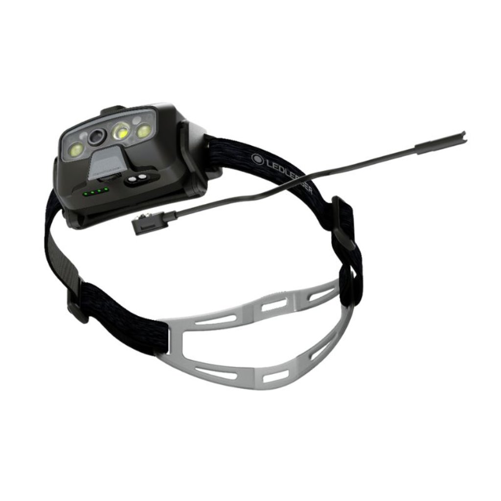Ledlenser HF8R Core Headlamp - Magnetic Charging Indicator - Black