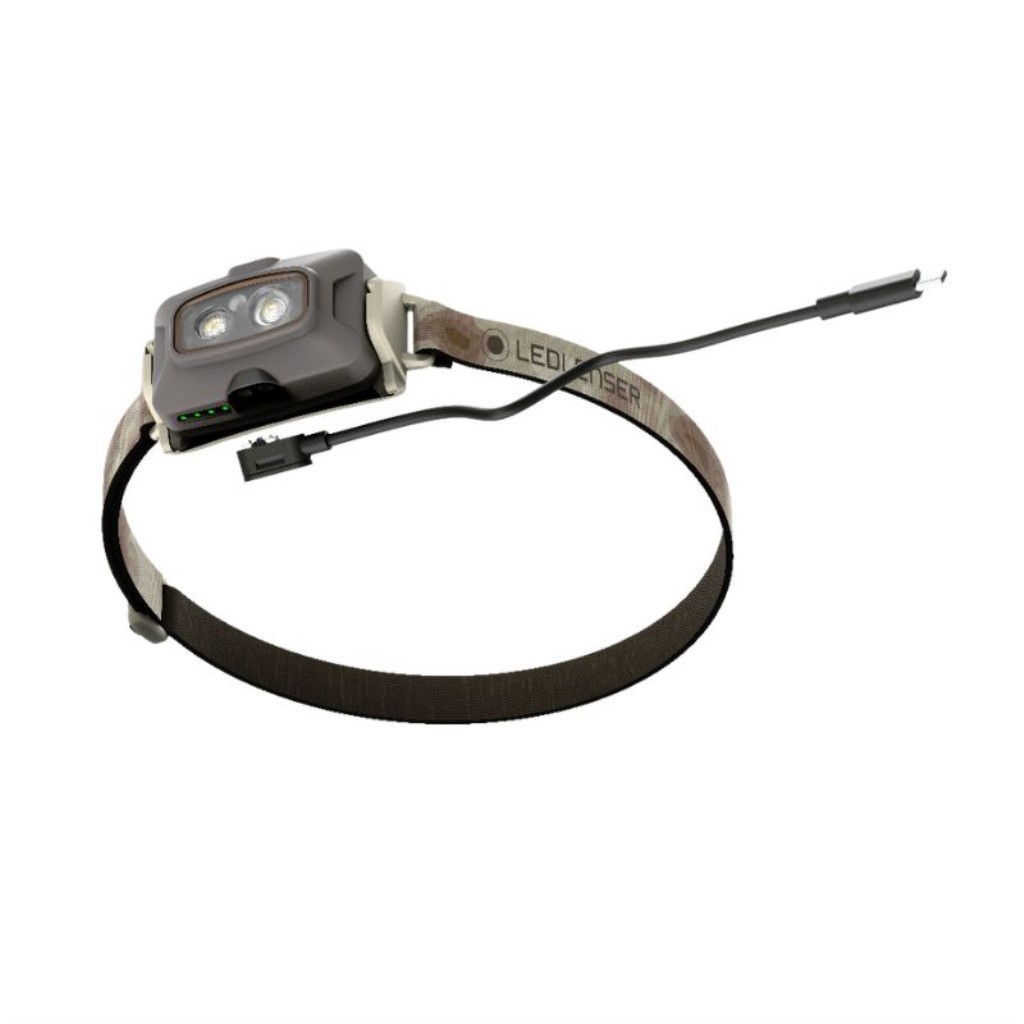Ledlenser HF4R Signature Headlamp - Magnetic Charging Indicator - Camo