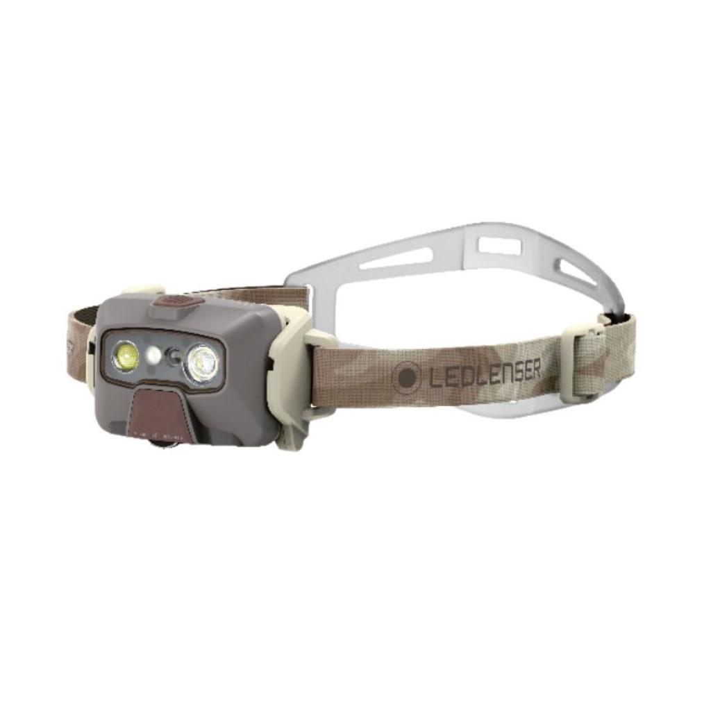 Ledlenser HF6R Signature Headlamp - Side Angle - Camo