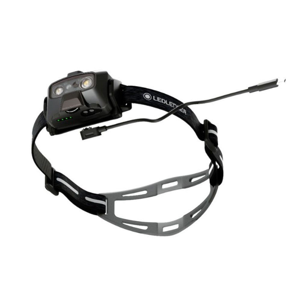 Ledlenser HF6R Signature Headlamp - Magnetic Charging Indicator - Black