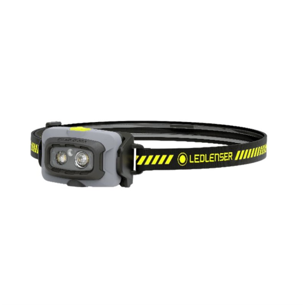 Ledlenser HF4R Work Headlamp - Side Angle - Black