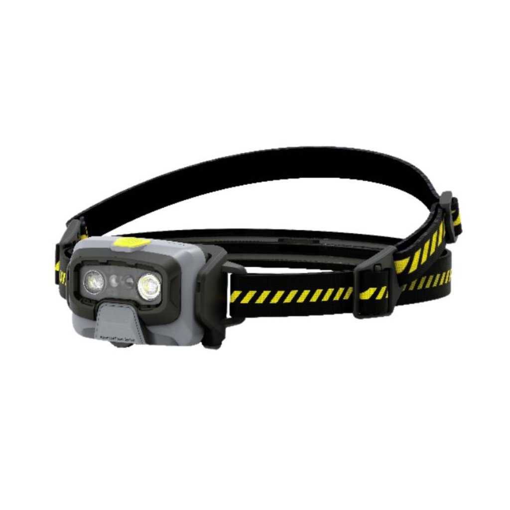 Ledlenser HF6R Work Headlamp - Side Angle - Black