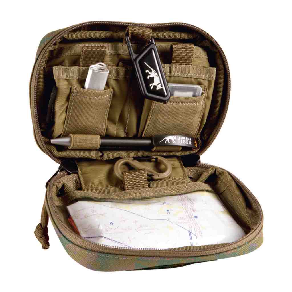 Admin Pouch MC - open - multicam