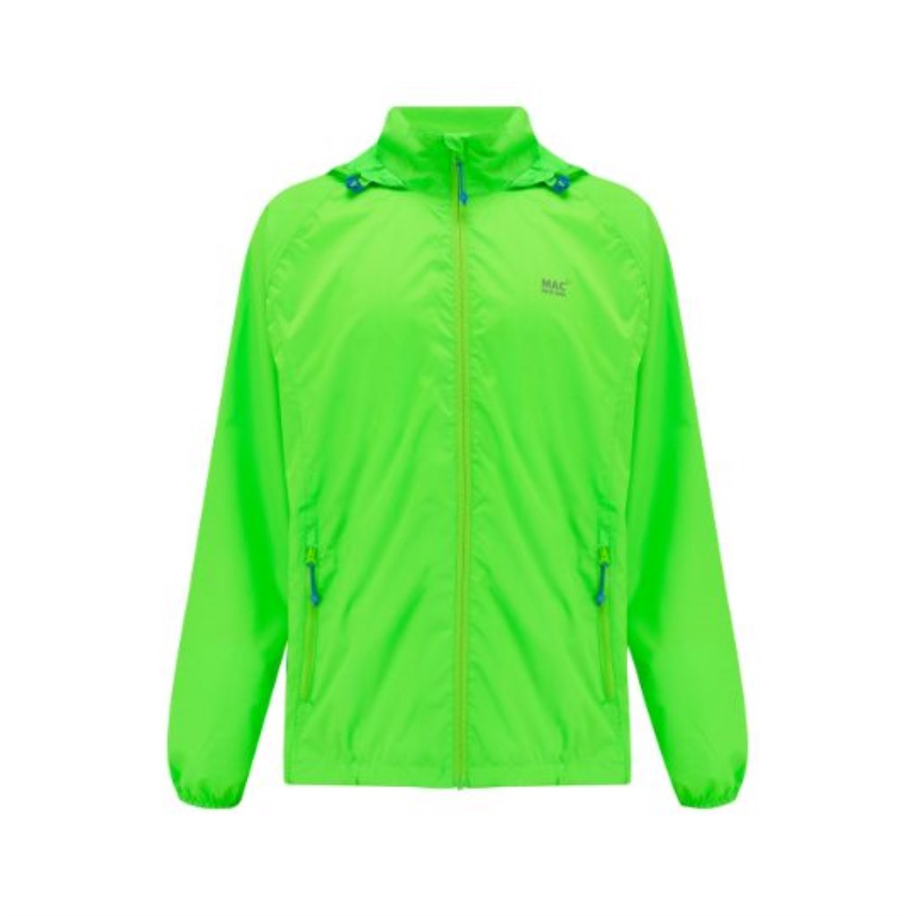 Neon 2 Packable Jacket (neon green) - front - neon green