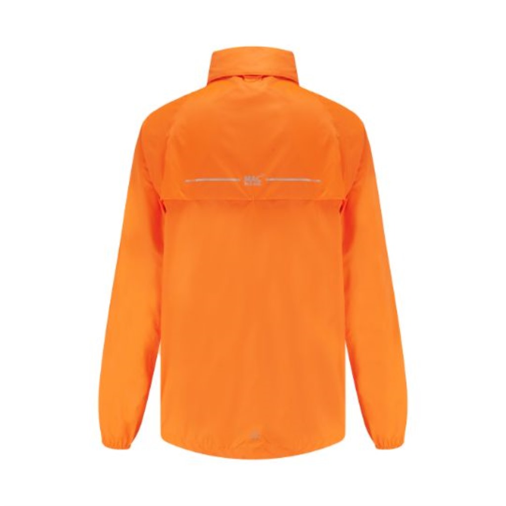 Neon 2 Packable Jacket (neon orange) - back - neon orange