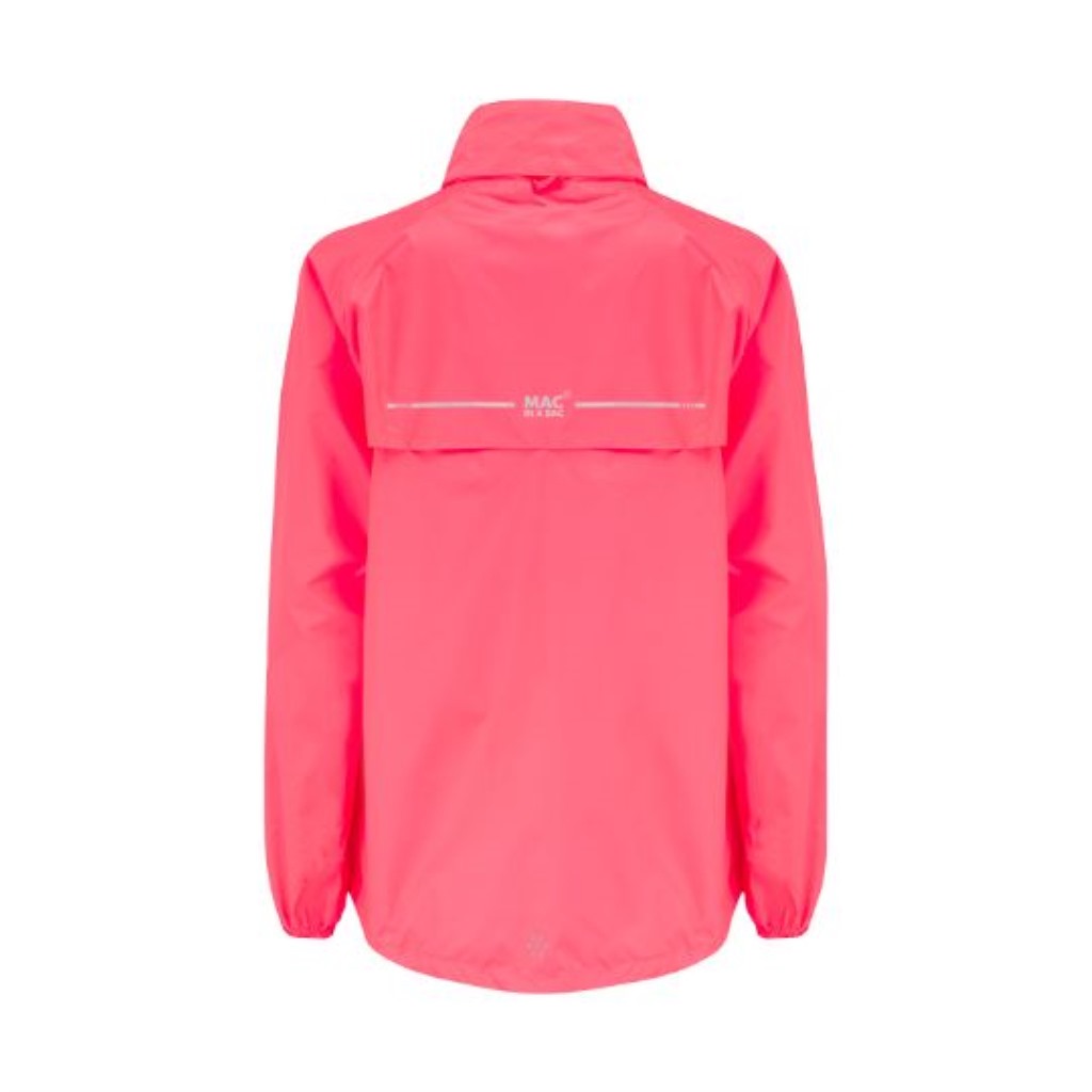 Neon 2 Packable Jacket (neon watermelon) - back - neon watermelon