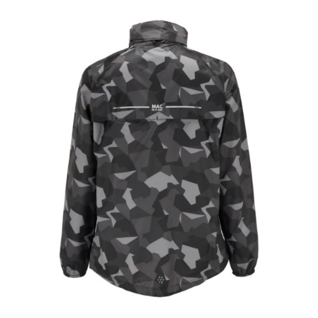 Edition 2 Packable Jacket (black camo) - back - black camo