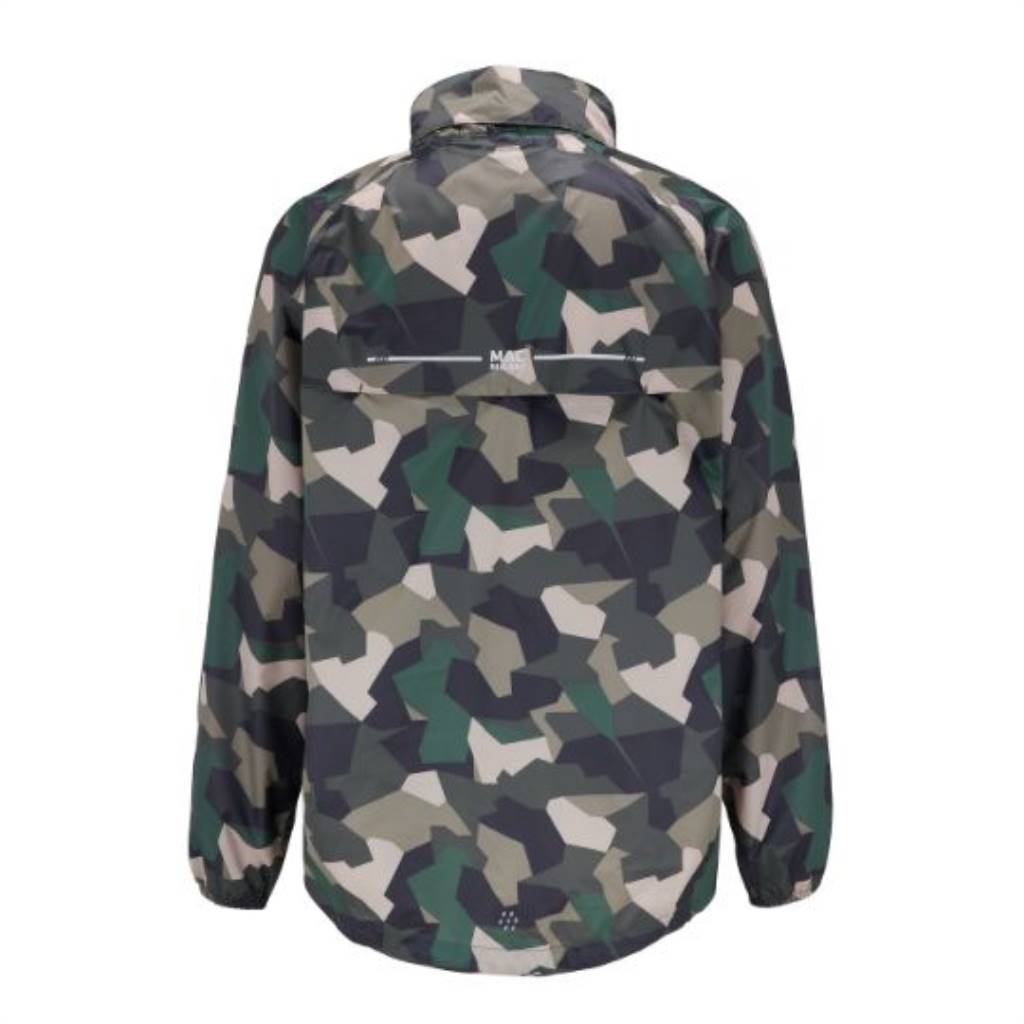 Edition 2 Packable Jacket (camo green) - back - green camo