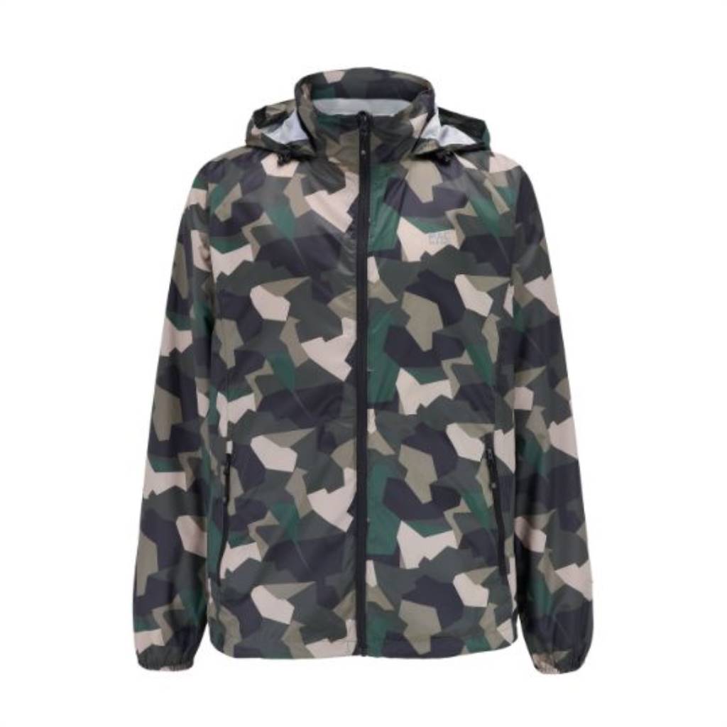 Edition 2 Packable Jacket (camo green) - front - green camo