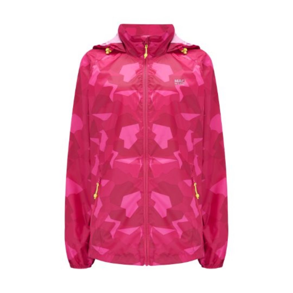 Edition 2 Packable Jacket (pink camo) - front - pink camo