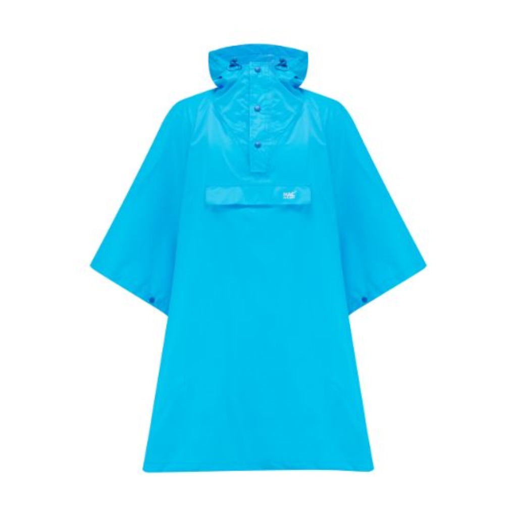 Origin 2 Poncho (neon blue) - front - neon blue