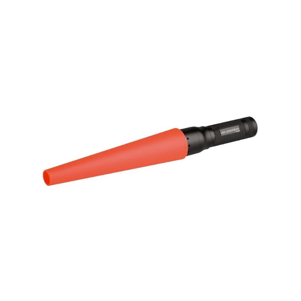 Ledlenser Signal Cone (TT & P6 Core Torch) - on core torch side-on