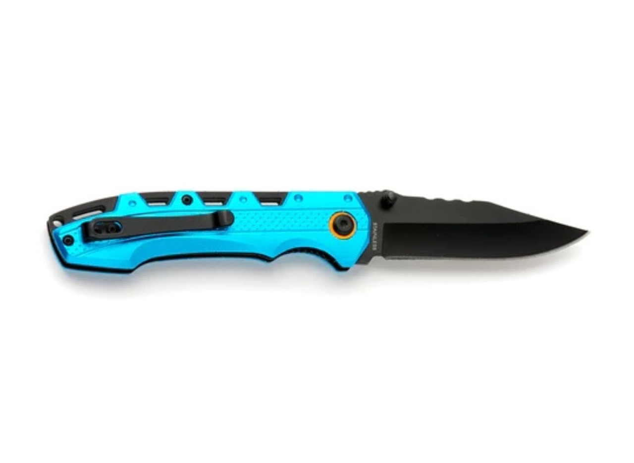 Liner Lock Knife - Blue Handle - 3.25