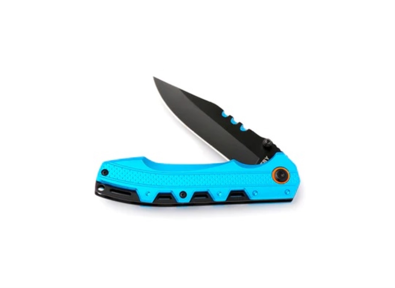 Liner Lock Knife - Blue Handle - 3.25