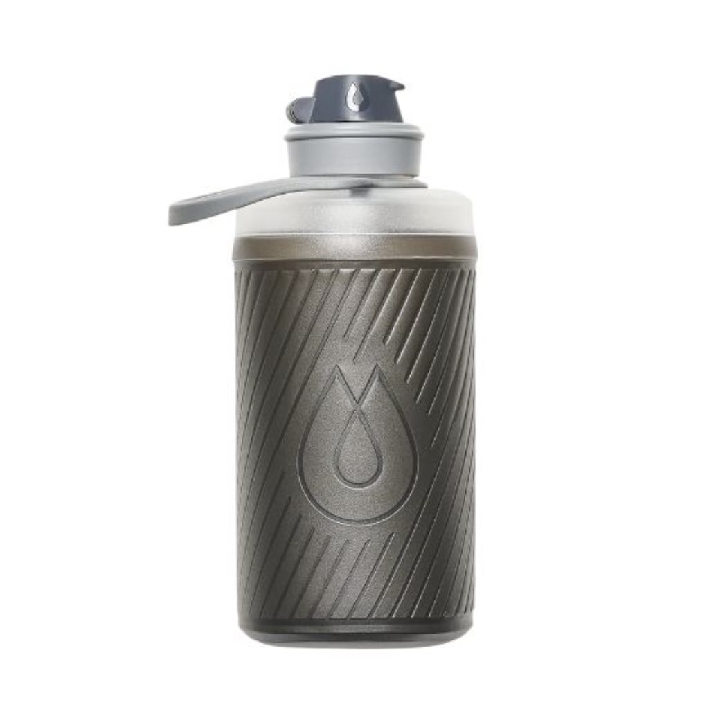 HydraPak Flux Bottle 750ml - front - mammoth grey