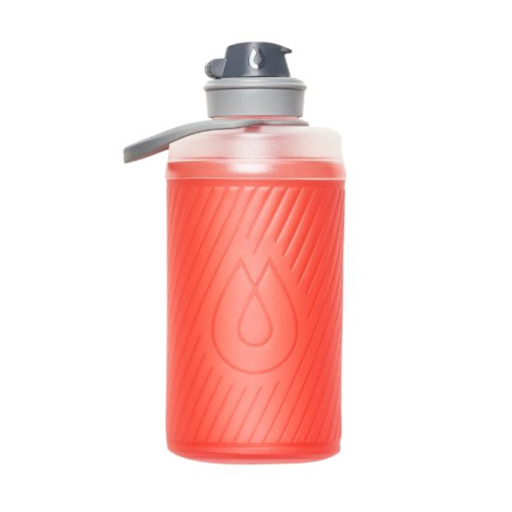 HydraPak Flux Bottle 750ml - front - redwood red