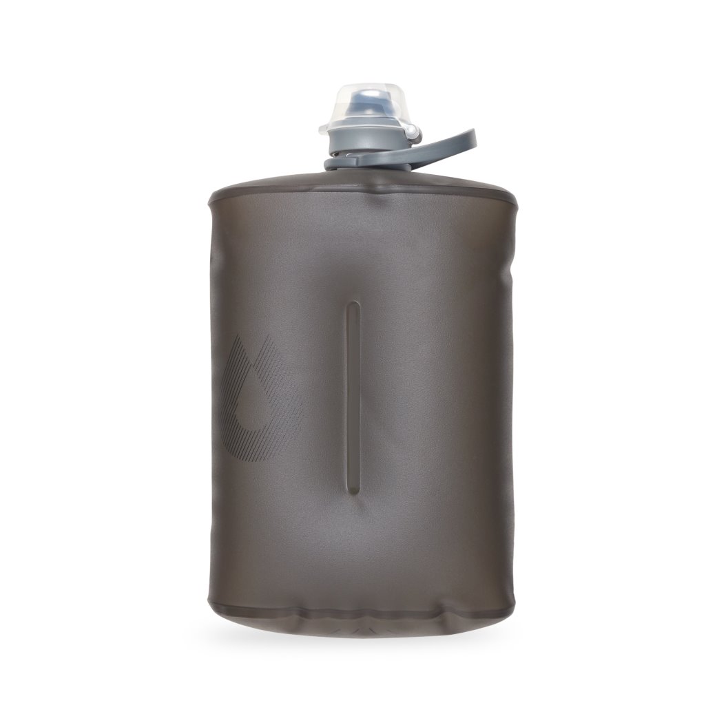 HydraPak Stow Bottle 1L - mammoth grey - front