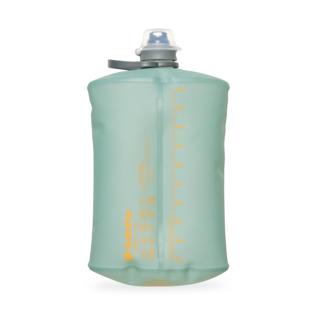 HydraPak Stow Bottle 1L - sutro green - back